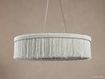 Romilly Glass Tassel Round Chandelier