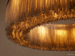 Romilly Glass Tassel Round Chandelier