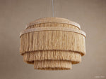 Romilly Glass Tassel Tiered Chandelier