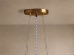 Romilly Glass Tassel Tiered Chandelier
