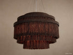 Romilly Glass Tassel Tiered Chandelier