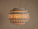 Romilly Glass Tassel Tiered Chandelier