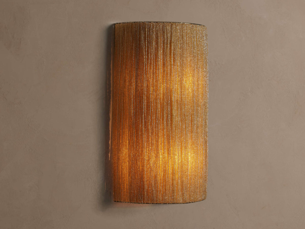 Romilly Glass Tassel Wall Sconce