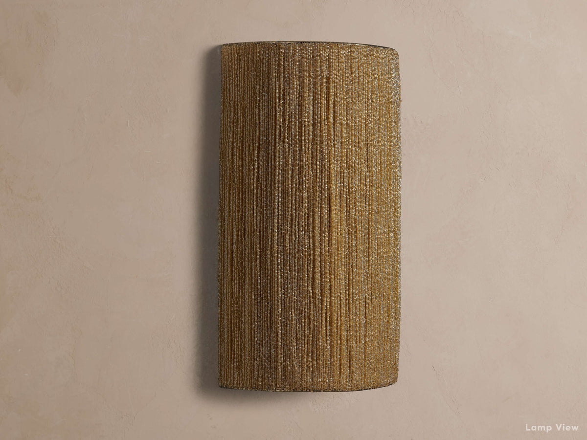 Romilly Glass Tassel Wall Sconce