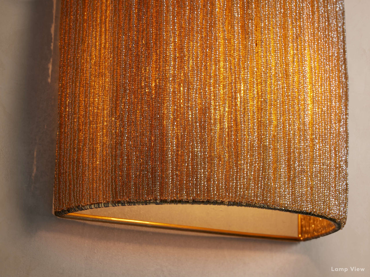 Romilly Glass Tassel Wall Sconce