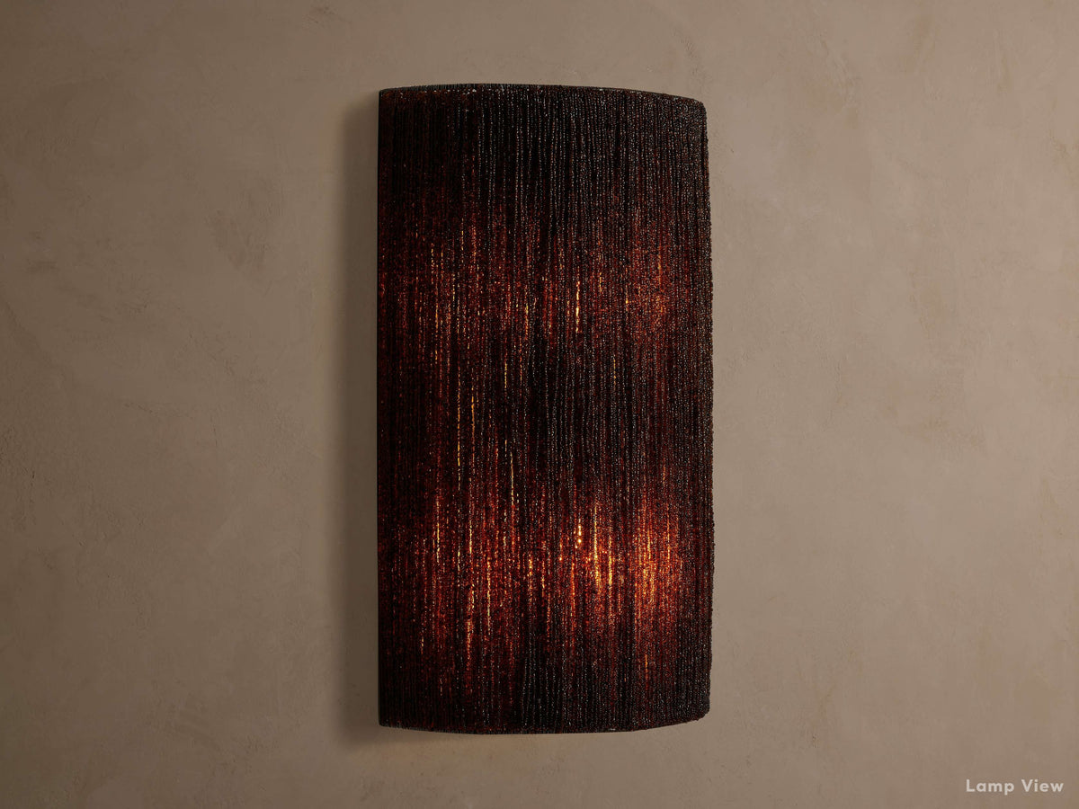 Romilly Glass Tassel Wall Sconce