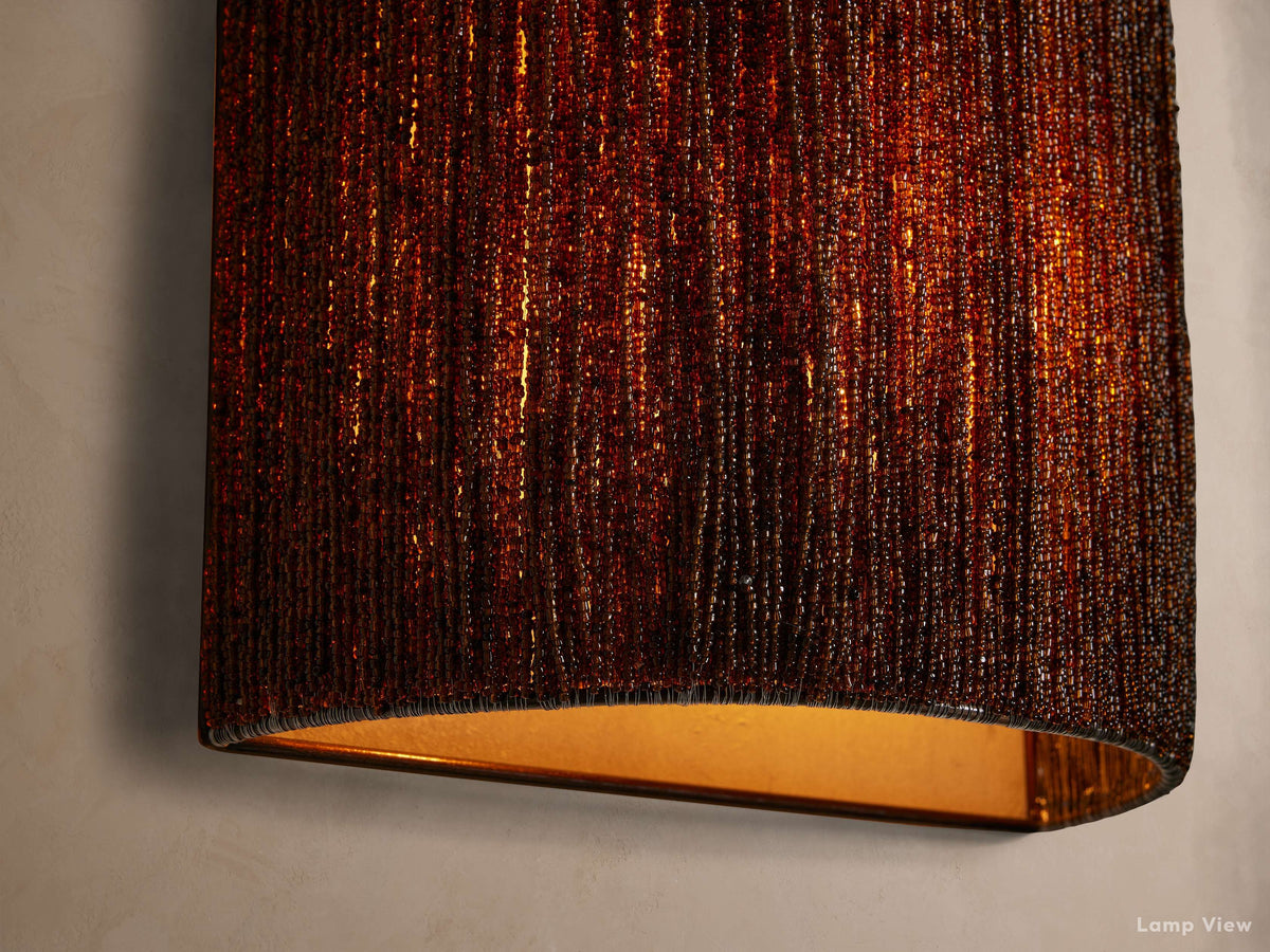 Romilly Glass Tassel Wall Sconce