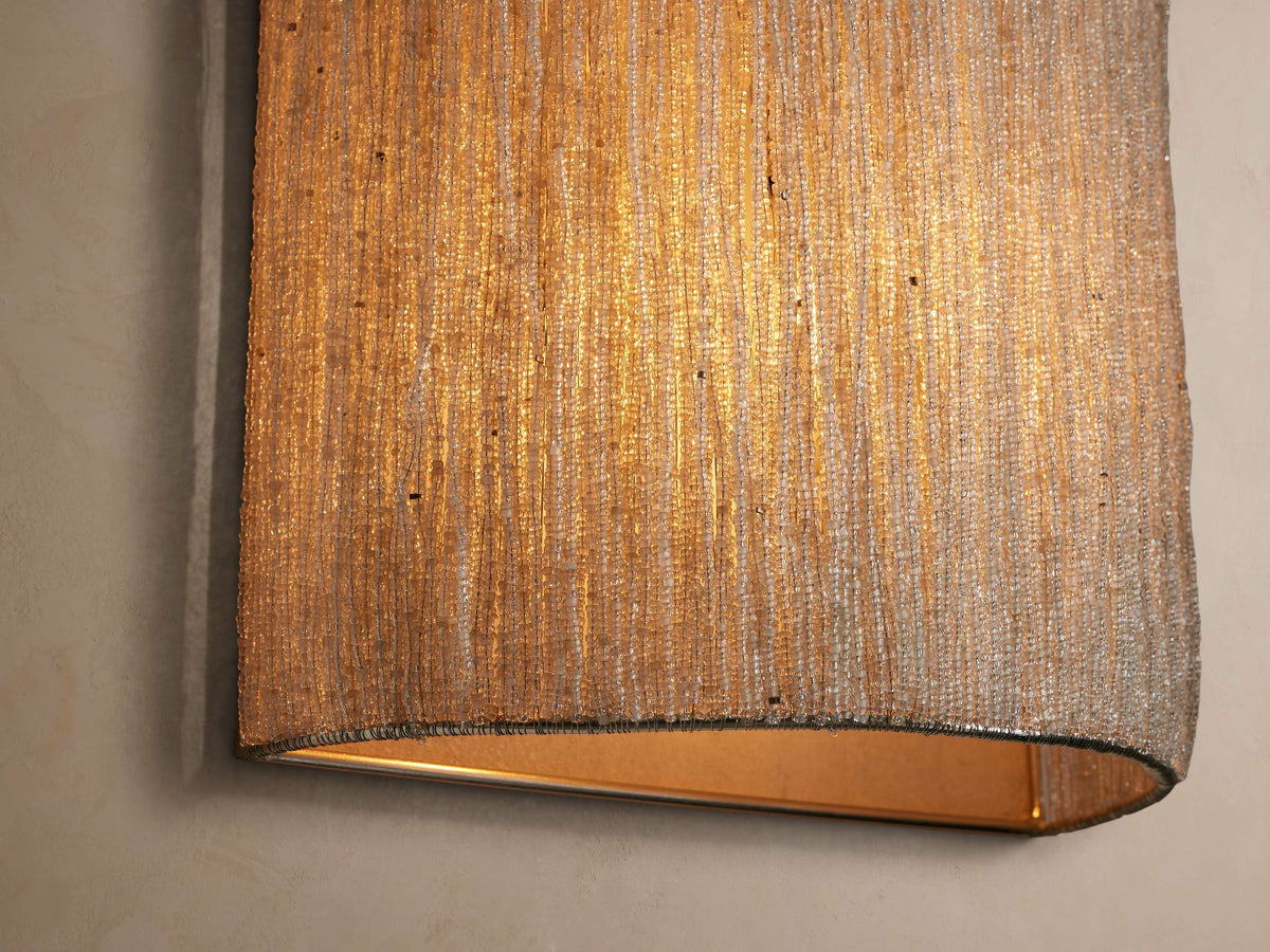 Romilly Glass Tassel Wall Sconce