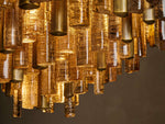 Neve Tubular Glass Round Chandelier