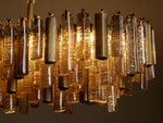 Neve Tubular Glass Linear Chandelier