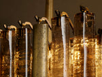 Neve Tubular Glass Linear Chandelier