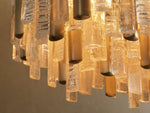 Neve Tubular Glass Linear Chandelier