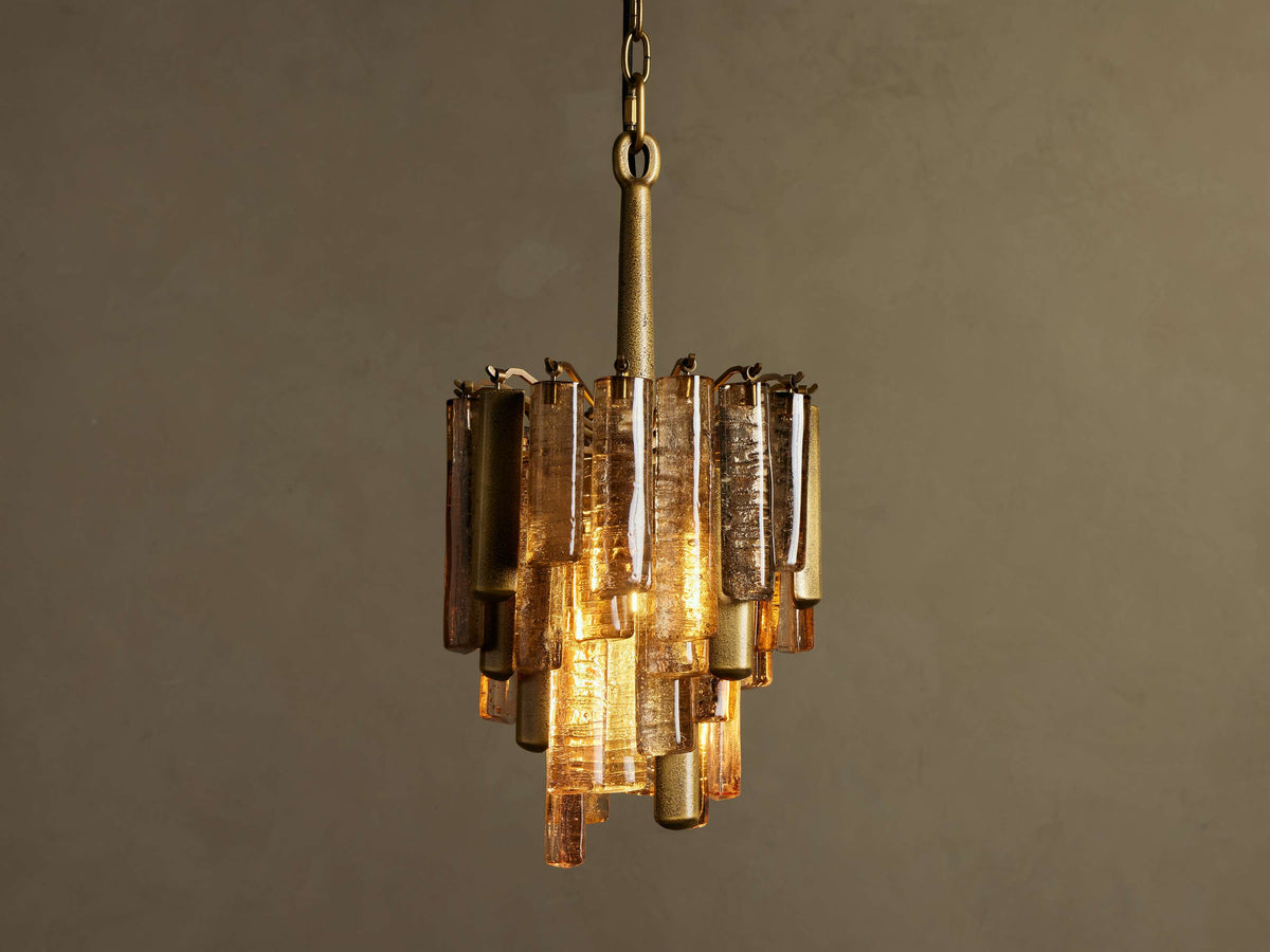 Neve Tubular Glass Pendant Light