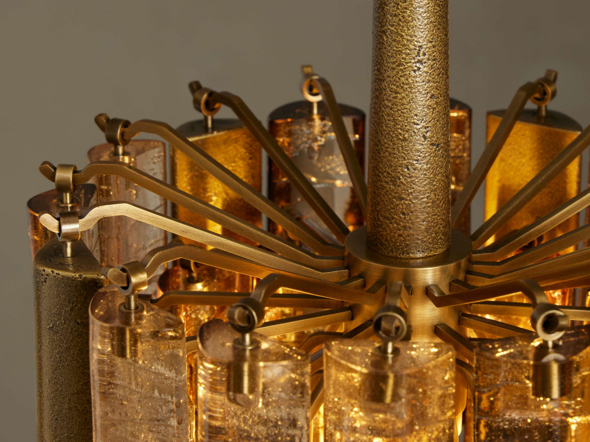 Neve Tubular Glass Pendant Light