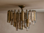 Neve Tubular Glass Flush Mount