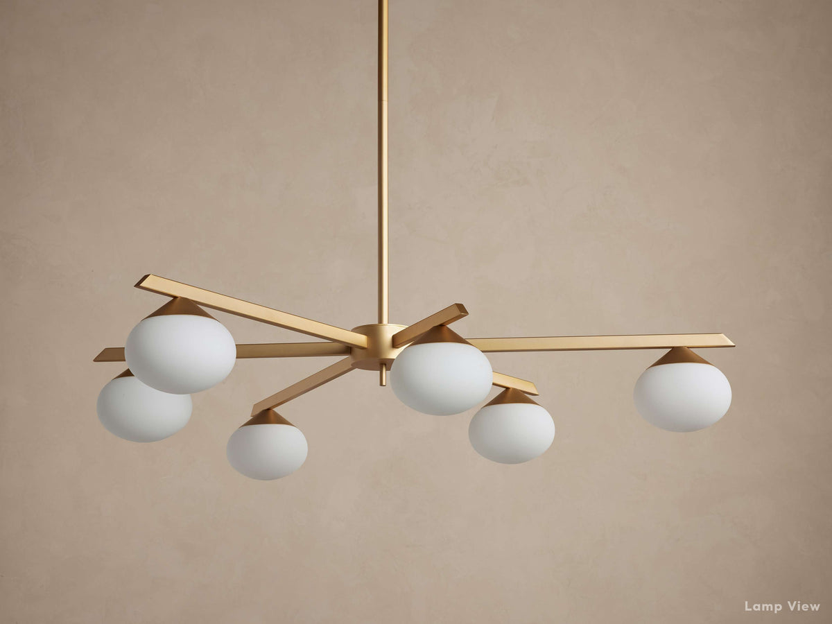 Costella Splayed Globe Round Chandelier