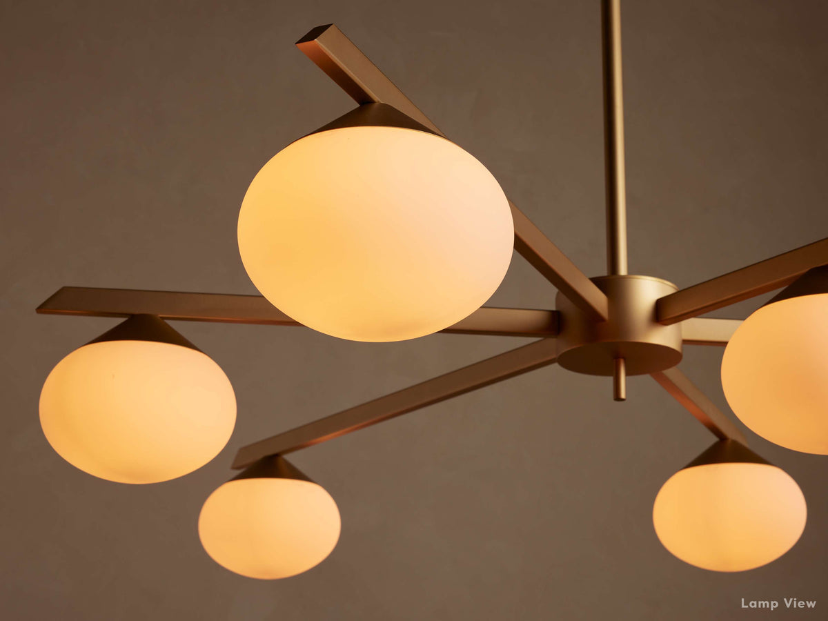Costella Splayed Globe Round Chandelier