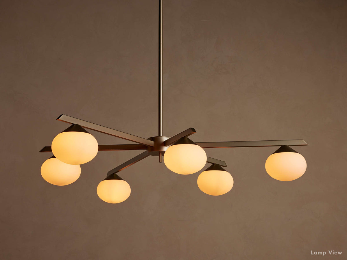Costella Splayed Globe Round Chandelier