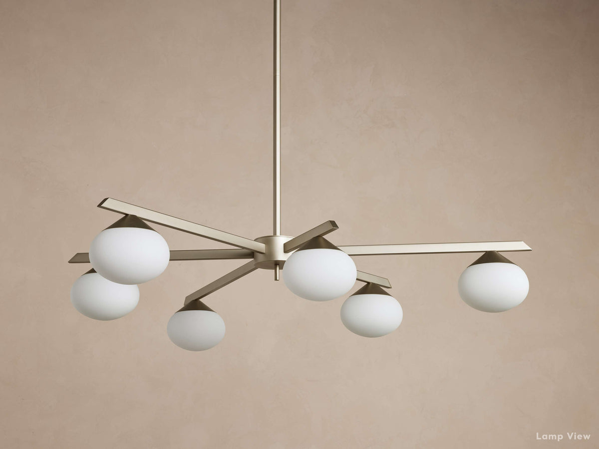 Costella Splayed Globe Round Chandelier