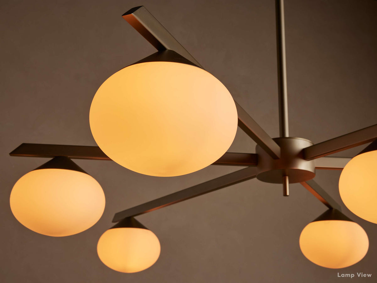 Costella Splayed Globe Round Chandelier