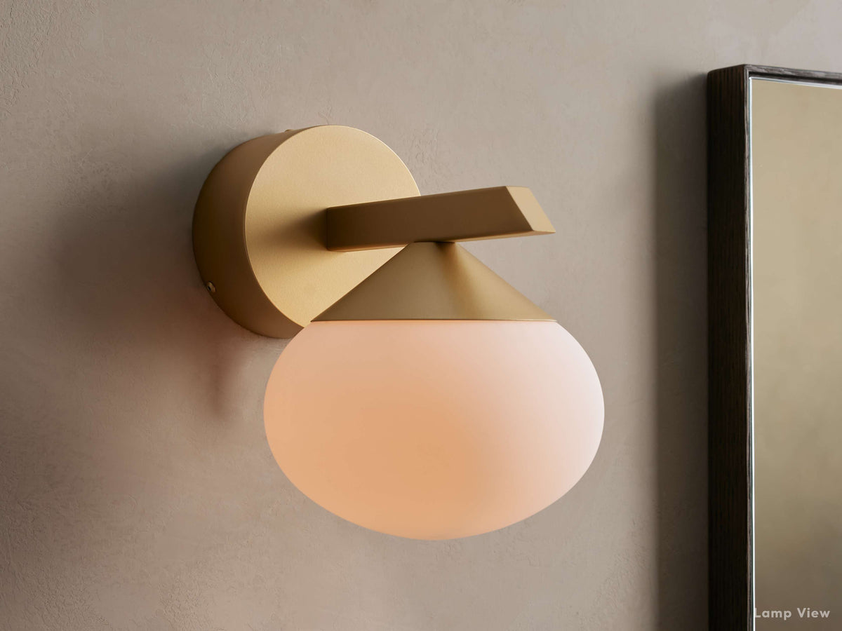 Costella Splayed Globe Wall Sconce