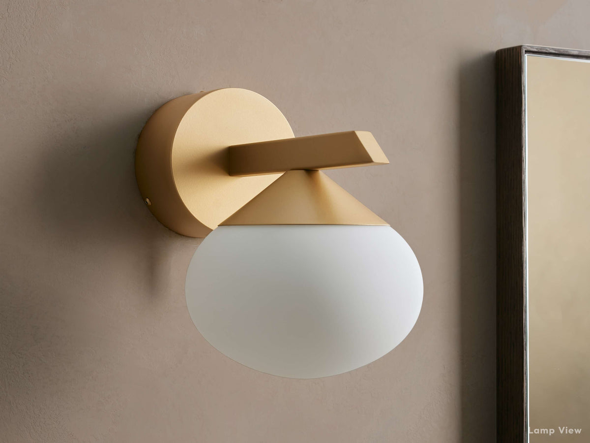 Costella Splayed Globe Wall Sconce