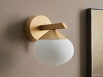 Costella Splayed Globe Wall Sconce