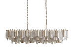 Neve Tubular Glass Linear Chandelier