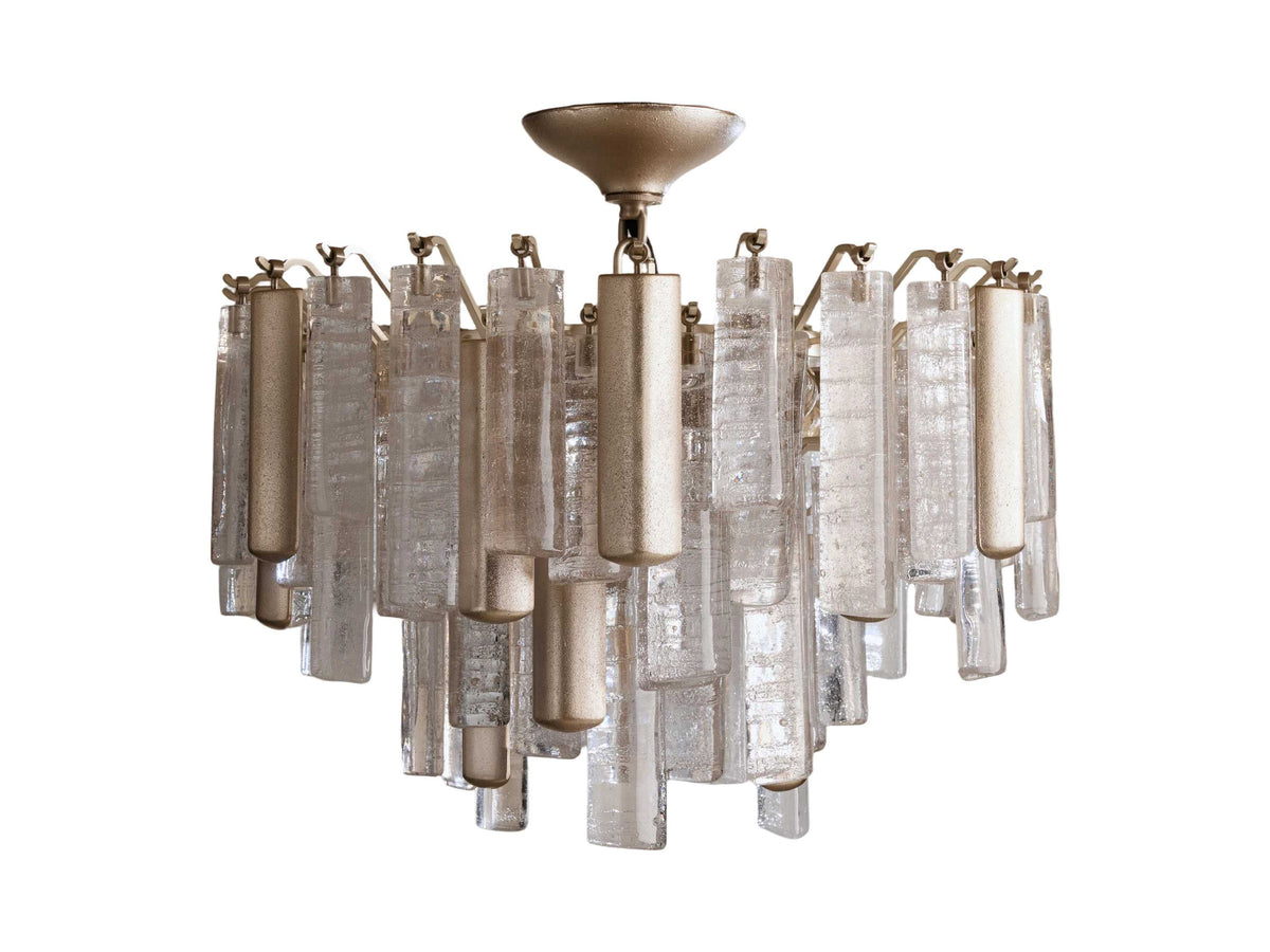 Neve Tubular Glass Flush Mount