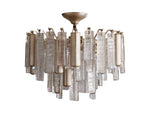Neve Tubular Glass Flush Mount