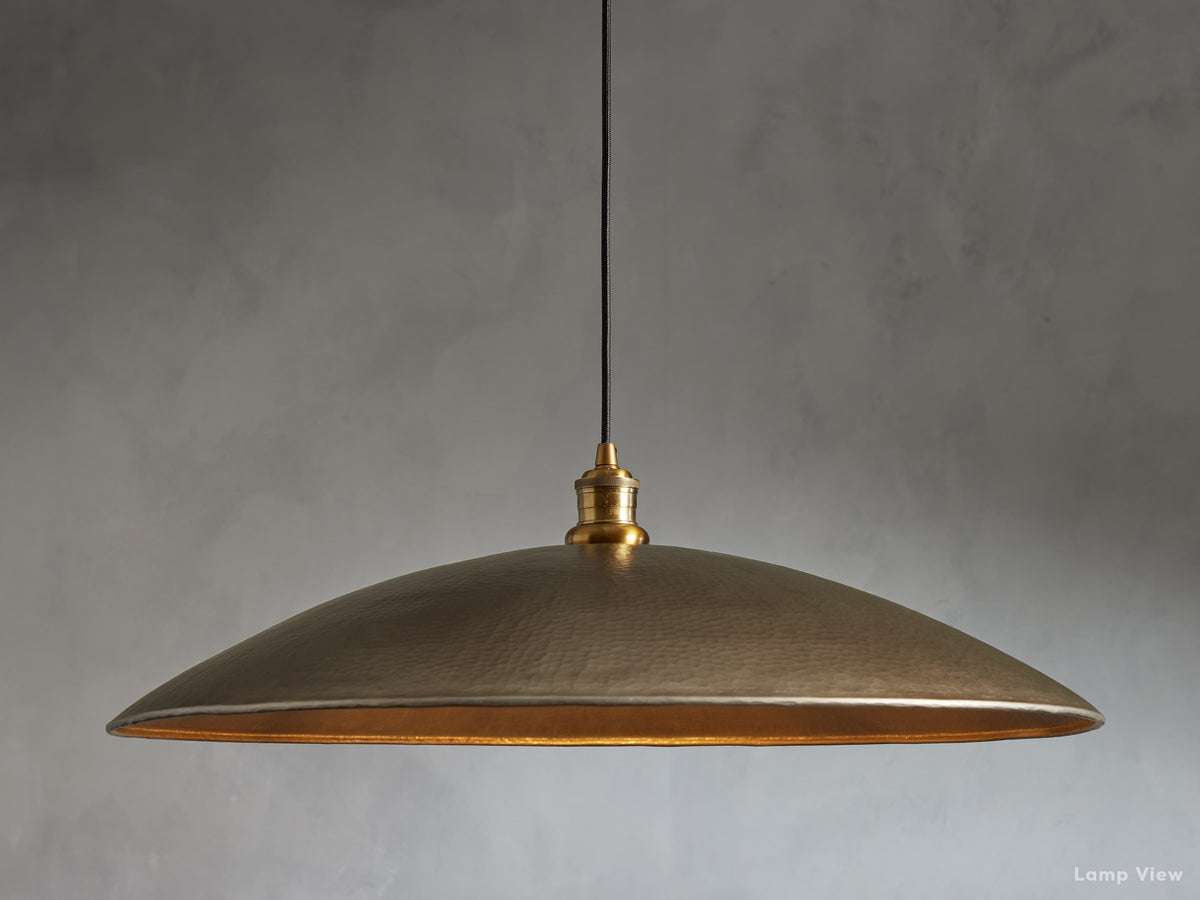 Recycled Fan Pendant Light