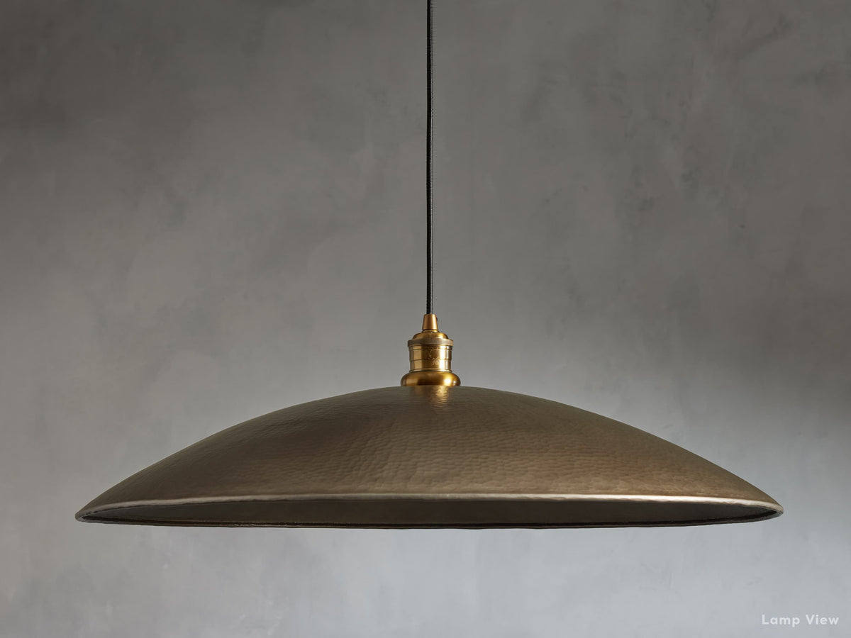 Recycled Fan Pendant Light