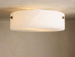 Chayla Subtle Alabaster Flush Mount