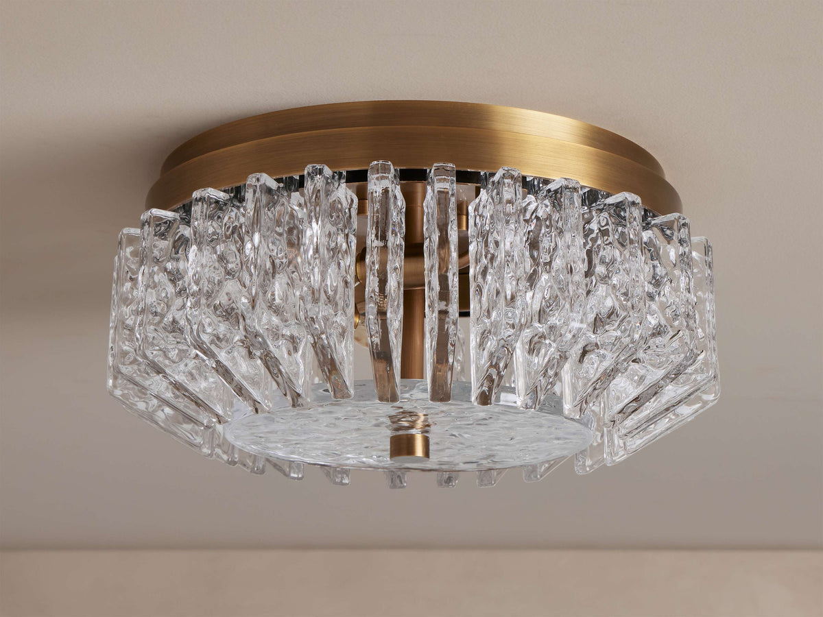 Liliana Glass Flush Mount