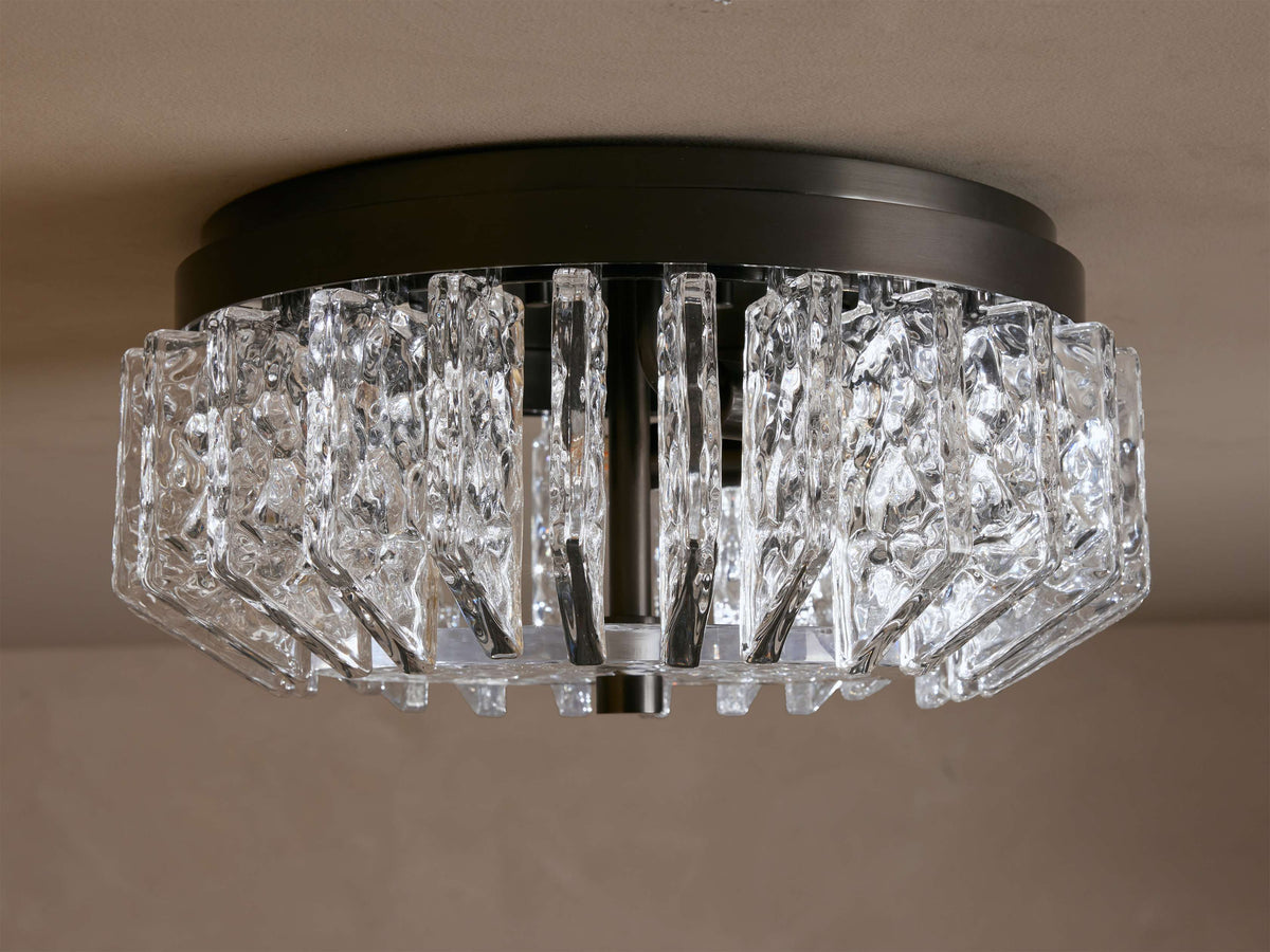 Liliana Glass Flush Mount