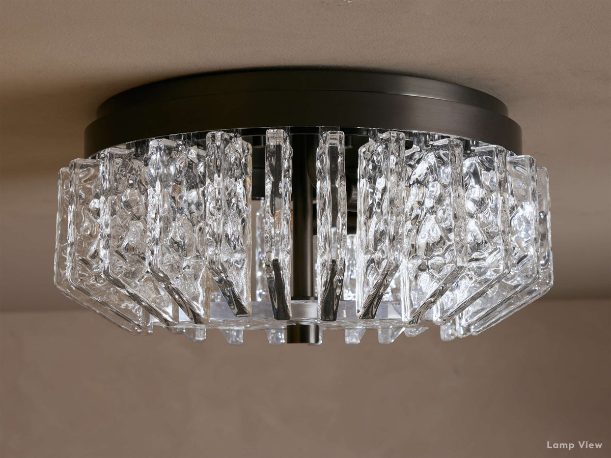 Liliana Glass Flush Mount