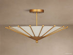 Edita Umbrella Splayed Flush Mount