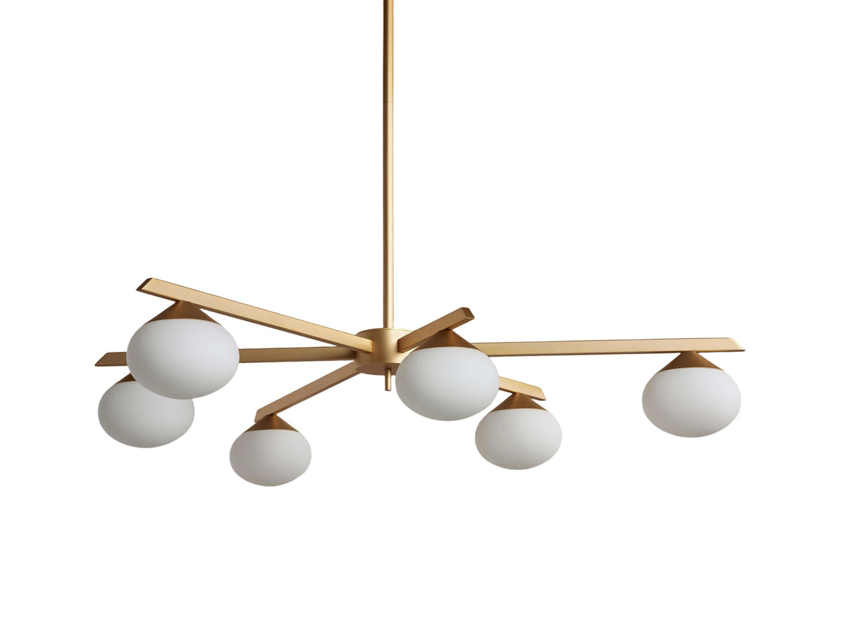 Costella Splayed Globe Round Chandelier
