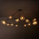 Bubble Round Chandelier 84"