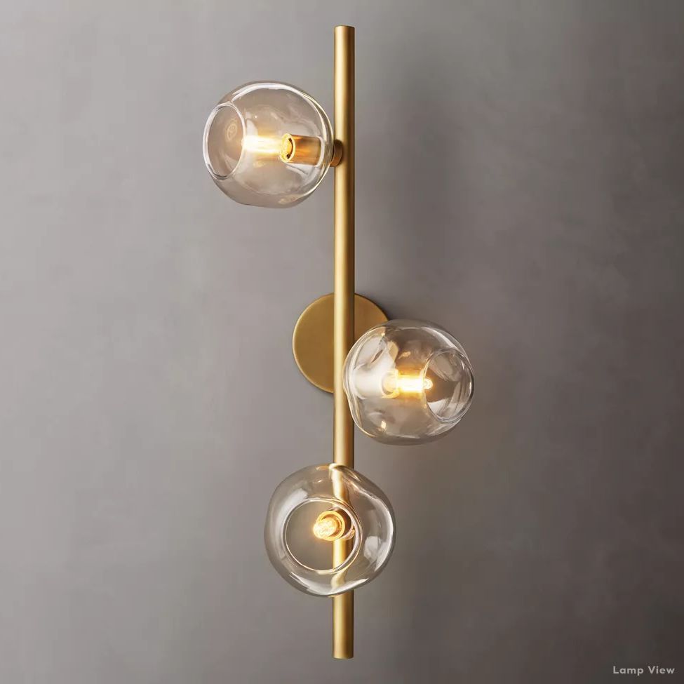 Bubble Organic Glass Wall Sconce
