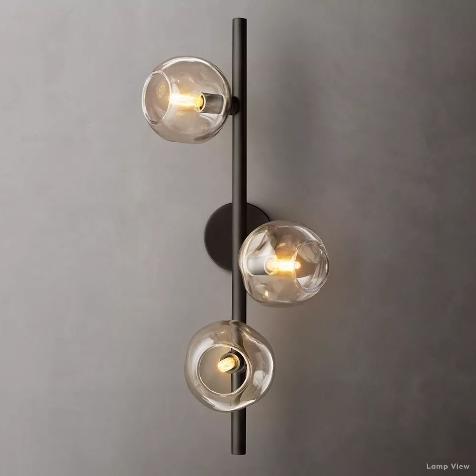 Bubble Organic Glass Wall Sconce
