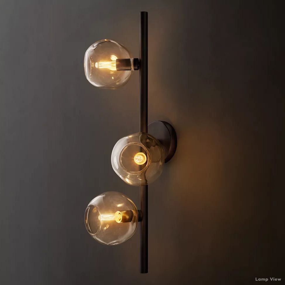 Bubble Organic Glass Wall Sconce