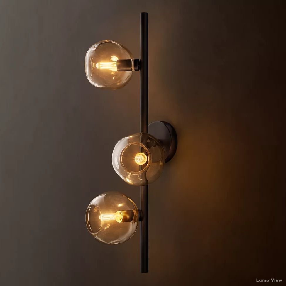 Bubble Organic Glass Wall Sconce