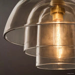 Blom Glass Cloche Pendant Light