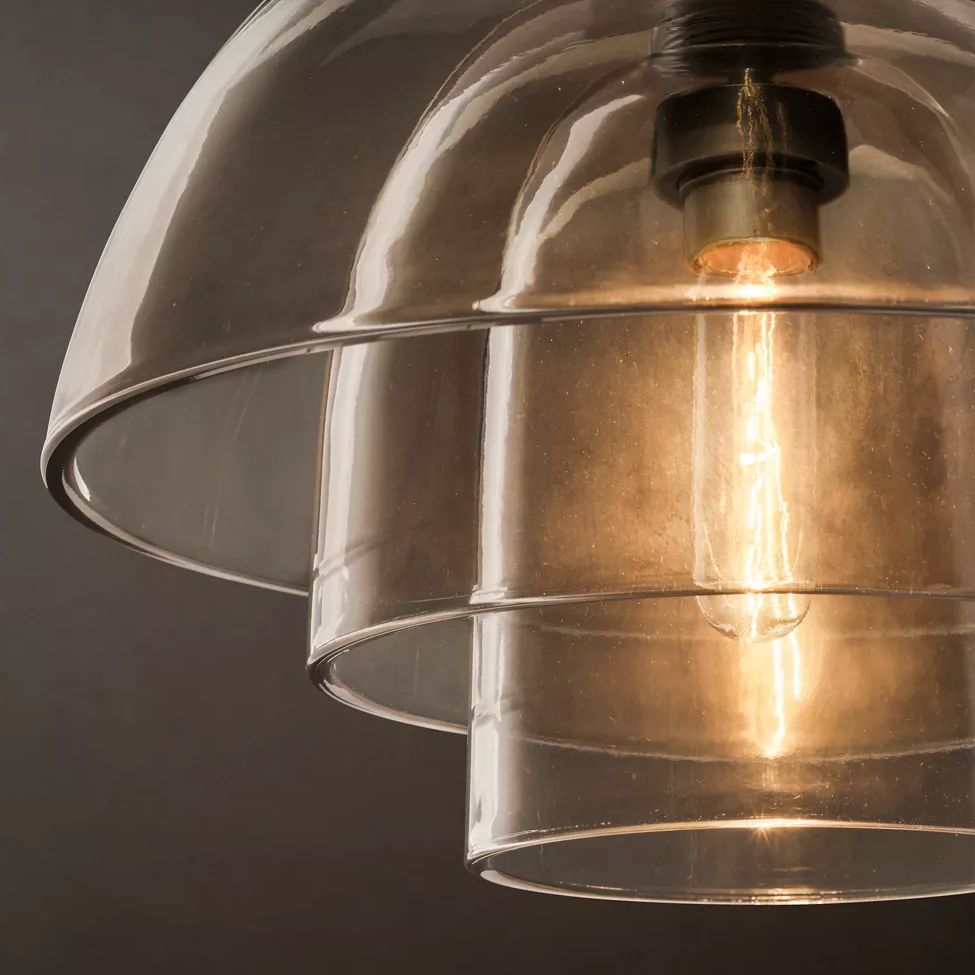 Blom Glass Cloche Pendant Light