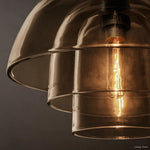 Blom Glass Cloche Pendant Light