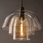 Blom Glass Cloche Pendant Light