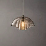 Blom Glass Cloche Pendant Light