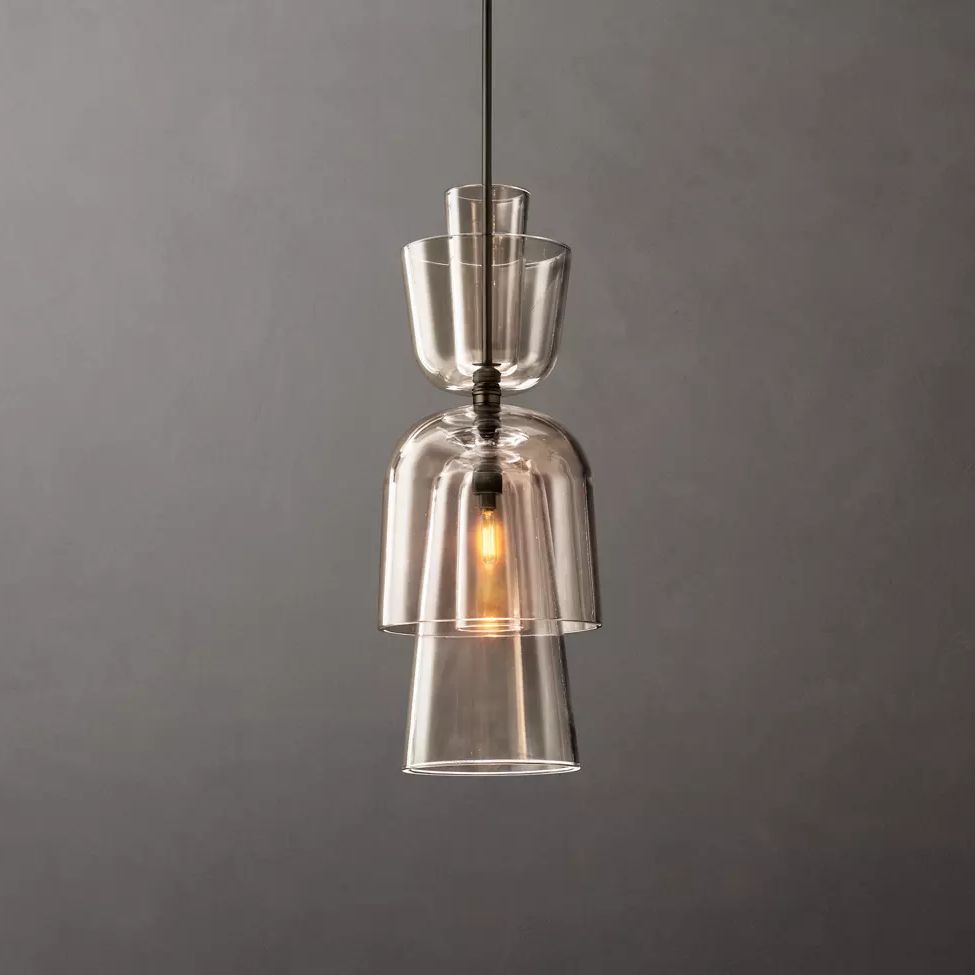Blom Glass Grand Flute Pendant Light