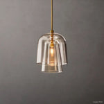 Blom Glass Flute Pendant Light